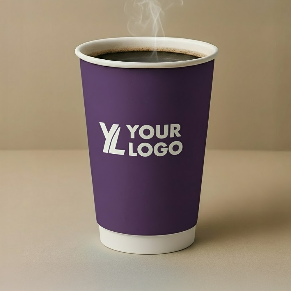 16 oz Custom Double Wall Hot Cups