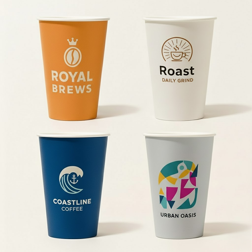 20 oz Custom Single Wall Hot Cups