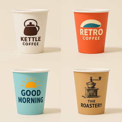 12 oz Custom Single Wall Hot Cups